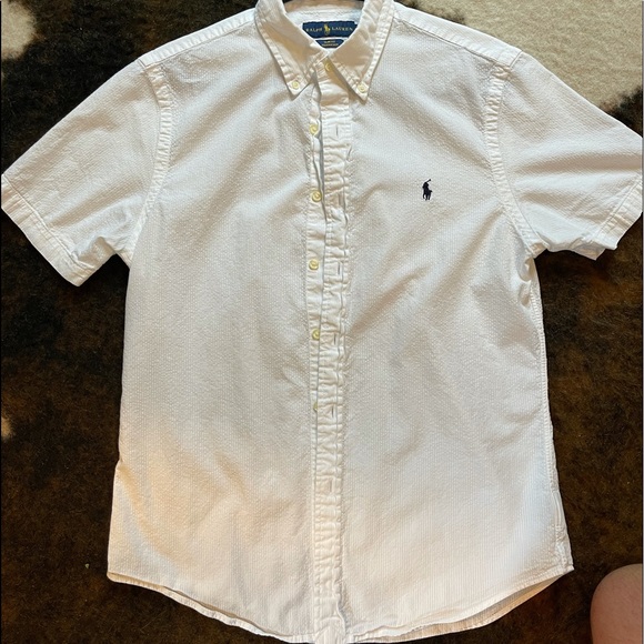 Polo Ralph Lauren Other - Polo Ralph Lauren Medium Seersucker SLIM FIT